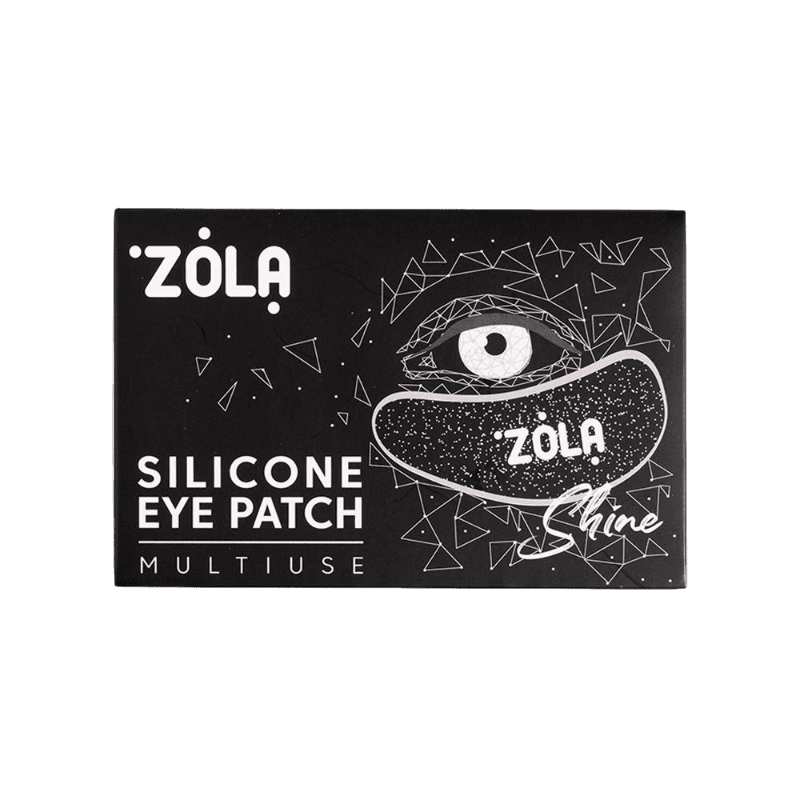 ZOLA Multiuse silicone patches for eyes (1 pair) (Black)