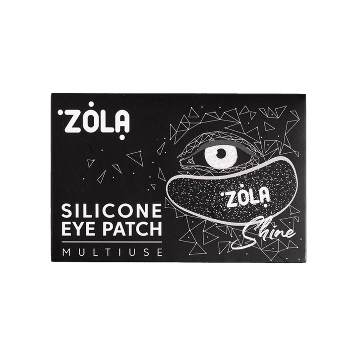 ZOLA Multiuse silicone patches for eyes (1 pair) (Black)