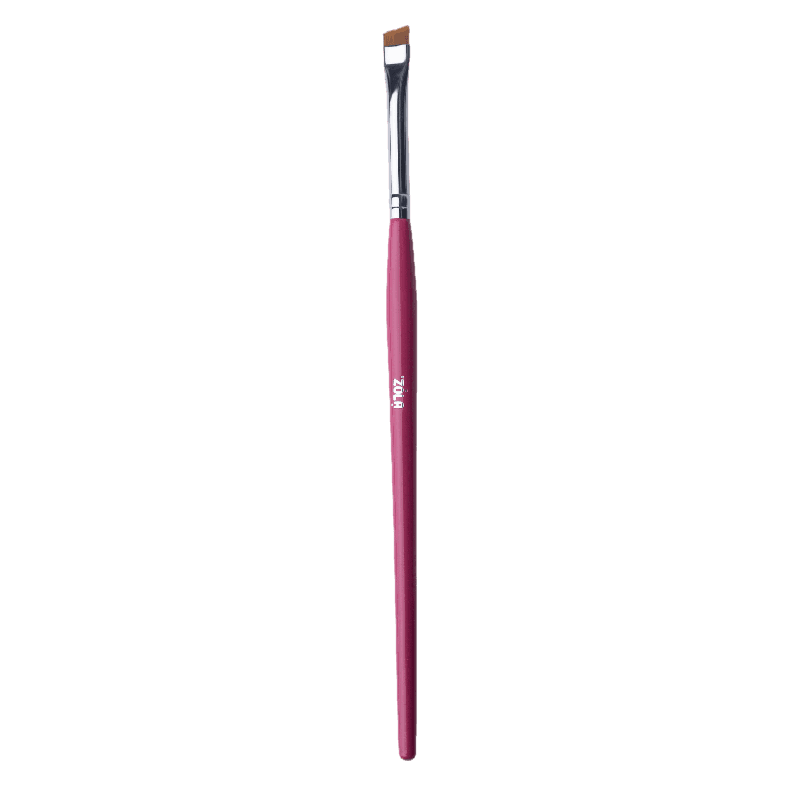 ZOLA Narrow beveled brush 01br Raspberry